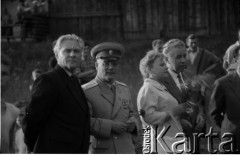 1960, Polska.
Plan zdjęciowy do filmu 