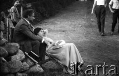 1960, Polska.
Plan zdjęciowy do filmu 