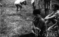 1960, Polska.
Plan zdjęciowy do filmu 