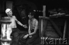 1960, Polska.
Plan zdjęciowy do filmu 