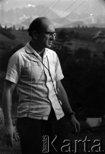 1960, Polska.
Plan zdjęciowy do filmu 