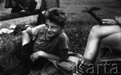 1960, Polska.
Plan zdjęciowy do filmu 