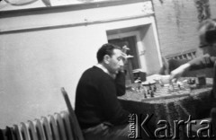 Lata 50. lub 60., Polska.
Stanisław Pieniążek - mąż fotografki Ireny Jarosińskiej
Fot. Irena Jarosińska, zbiory Ośrodka KARTA
