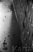 Lata 50. lub 60., Polska.
Ulica pod wodą.
Fot. Stanisław Pieniążek, zbiory Ośrodka KARTA
