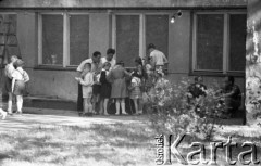 Lata 50. lub 60., Polska.
Plan zdjęciowy.
Fot. Stanisław Pieniążek, zbiory Ośrodka KARTA