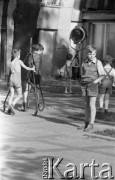 Lata 50. lub 60., Polska.
Plan zdjęciowy.
Fot. Stanisław Pieniążek, zbiory Ośrodka KARTA
