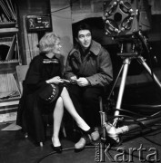 Lata 60., Polska.
Aktorka Alina Janowska. 
Fot. Irena Jarosińska, zbiory Ośrodka KARTA