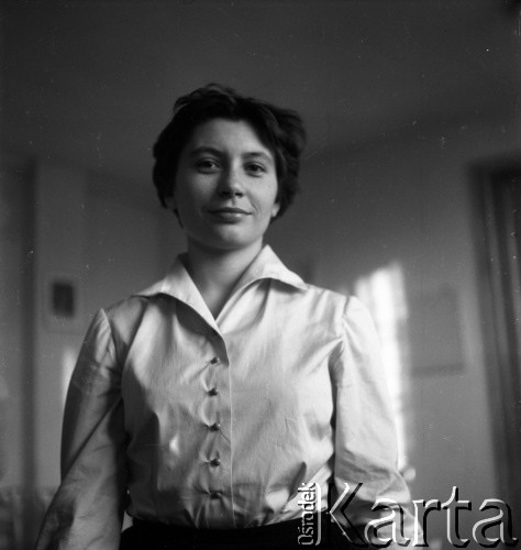 Lata 50. lub 60., Polska.
Próba spektaklu teatralnego.
Fot. Irena Jarosińska, zbiory Ośrodka KARTA