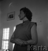 Lata 50. lub 60., Polska.
Próba spektaklu teatralnego.
Fot. Irena Jarosińska, zbiory Ośrodka KARTA