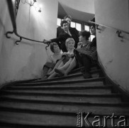 Lata 60., Polska.
Studenci z zagranicy.
Fot. Irena Jarosińska, zbiory Ośrodka KARTA