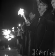 1966, Wrocław, Polska.
Obchody XX-lecia utworzenia Uniwersytetu Wrocławskiego w Auli Leopoldina.
Fot. Irena Jarosińska, zbiory Ośrodka KARTA