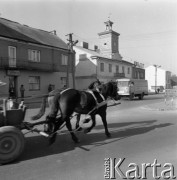 Lata 70., Sierpc, Polska.
Ratusz.
Fot. Irena Jarosińska, zbiory Ośrodka KARTA