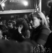 Lata 60. lub 70., Polska.
Publiczność.
Fot. Irena Jarosińska, zbiory Ośrodka KARTA