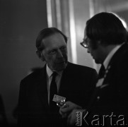 1976, Warszawa, Polska.
Łazienki Królewskie - Międzynarodowe Forum UNESCO w 30-lecie zwycięstwa nad faszyzmem.
Fot. Irena Jarosińska, zbiory Ośrodka KARTA