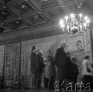 1976, Kraków, Polska.
Zamek Królewski na Wawelu - Międzynarodowe Forum UNESCO w 30-lecie zwycięstwa nad faszyzmem.
Fot. Irena Jarosińska, zbiory Ośrodka KARTA