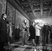 1976, Kraków, Polska.
Zamek Królewski na Wawelu - Międzynarodowe Forum UNESCO w 30-lecie zwycięstwa nad faszyzmem.
Fot. Irena Jarosińska, zbiory Ośrodka KARTA