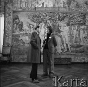 1976, Kraków, Polska.
Zamek Królewski na Wawelu - Międzynarodowe Forum UNESCO w 30-lecie zwycięstwa nad faszyzmem.
Fot. Irena Jarosińska, zbiory Ośrodka KARTA