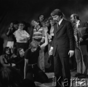 Lata 60. lub 70., Wrocław, Polska.
Teatr.
Fot. Irena Jarosińska, zbiory Ośrodka KARTA 
