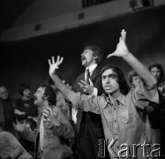 Lata 60. lub 70., Wrocław, Polska.
Teatr.
Fot. Irena Jarosińska, zbiory Ośrodka KARTA 

