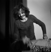 Lata 60. lub 70., Warszawa, Polska.
Zespół teatralny z Holandii.
Fot. Irena Jarosińska, zbiory Ośrodka KARTA