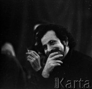 Lata 60. lub 70., Warszawa, Polska.
Zespół teatralny z Holandii.
Fot. Irena Jarosińska, zbiory Ośrodka KARTA