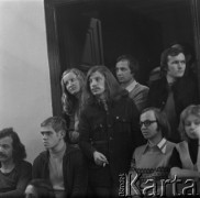 Lata 60. lub 70., Warszawa, Polska.
Zespół teatralny z Holandii.
Fot. Irena Jarosińska, zbiory Ośrodka KARTA