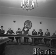 1976, Warszawa, Polska
Posiedzenie Polskiego Towarzystwa Historycznego
Fot. Irena Jarosińska, zbiory Ośrodka KARTA