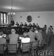1976, Warszawa, Polska
Posiedzenie Polskiego Towarzystwa Historycznego
Fot. Irena Jarosińska, zbiory Ośrodka KARTA