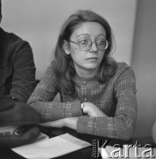 1976, Warszawa, Polska
Posiedzenie Polskiego Towarzystwa Historycznego
Fot. Irena Jarosińska, zbiory Ośrodka KARTA