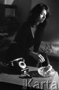 Lata 70., Polska.
Krystyna Chlebowska w fotoreportażu 