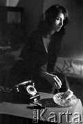 Lata 70., Polska.
Krystyna Chlebowska w fotoreportażu 