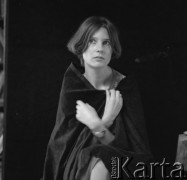 1976, Warszawa, Polska
Dziennikarka Małgorzata Dzieduszycka-Ziemilska 
Fot. Irena Jarosińska, zbiory Ośrodka KARTA