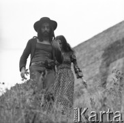 1975, Polska
Czesław Niemen z żoną Małgorzatą
Fot. Irena Jarosińska, zbiory Ośrodka KARTA