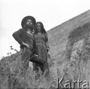 1975, Polska
Czesław Niemen z żoną Małgorzatą
Fot. Irena Jarosińska, zbiory Ośrodka KARTA