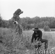 1975, Polska
Czesław Niemen z żoną Małgorzatą
Fot. Irena Jarosińska, zbiory Ośrodka KARTA