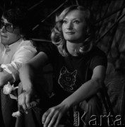 Maj 1978, Warszawa, Polska.
Spotkanie z Piosenką Studencką w Klubie Medyk. Reżyseruje Marek Nowakowski.
Fot. Irena Jarosińska, zbiory Ośrodka KARTA 
