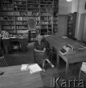 Lipiec 1978, Warszawa, Polska.
Profesor Anna Świderkówna.
Fot. Irena Jarosińska, zbiory Ośrodka KARTA