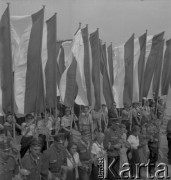 31.07.1955 - 4.08.1955, Warszawa, Polska.
V Światowy Festiwal Młodzieży i Studentów o Pokój i Przyjaźń.
Fot. Irena Jarosińska, zbiory Ośrodka KARTA