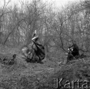 Kwiecień 1979, Warszawa, Polska.
Magda Ziemska na Młocinach.
Fot. Irena Jarosińska, zbiory Ośrodka KARTA