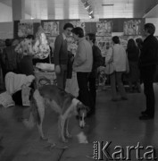 Kwiecień 1979, Warszawa, Polska.
Spektakl Magdy Ziemskiej w Centralnym Klubie Studentów Politechniki Warszawskiej 