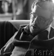 Maj 1979, Kraków, Polska.
Malarz Jerzy Nowosielski.
Fot. Irena Jarosińska, zbiory Ośrodka KARTA
