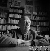 1979, Kraków, Polska.
Pisarz Jalu Kurek.
Fot. Irena Jarosińska, zbiory Ośrodka KARTA