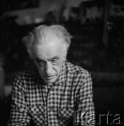 Maj 1979, Kraków, Polska.
Malarz Jonasz Stern.
Fot. Irena Jarosińska, zbiory Ośrodka KARTA