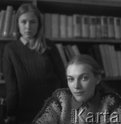 1979, Warszawa, Polska.
Czytelnia w Ośrodku Kultury Francuskiej przy Uniwersytecie Warszawskim.
Fot. Irena Jarosińska, zbiory Ośrodka KARTA