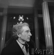 Lata 80, Warszawa, Polska.
Robert Satanowski - dyrektor naczelny i artystyczny Teatru Wielkiego.
Fot. Irena Jarosińska, zbiory Ośrodka KARTA