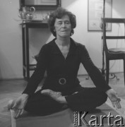 lata 70-te, Warszawa, Polska
Pisarka Jadwiga Żylińska
Fot. Irena Jarosińska, zbiory Ośrodka KARTA