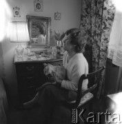 lata 70-te, Warszawa, Polska
Pisarka Jadwiga Żylińska
Fot. Irena Jarosińska, zbiory Ośrodka KARTA