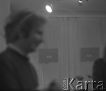 lata 70-te, Warszawa, Polska
Wystawa Włodzimierza Borowskiego
Fot. Irena Jarosińska, zbiory Ośrodka KARTA