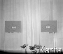 lata 70-te, Warszawa, Polska
Wystawa Włodzimierza Borowskiego
Fot. Irena Jarosińska, zbiory Ośrodka KARTA