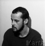 Lata 60. lub 70., Polska.
Andrzej Michałowski.
Fot. Irena Jarosińska, zbiory Ośrodka KARTA
